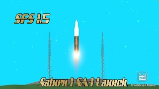 Saturn 1 SA-1 Launch