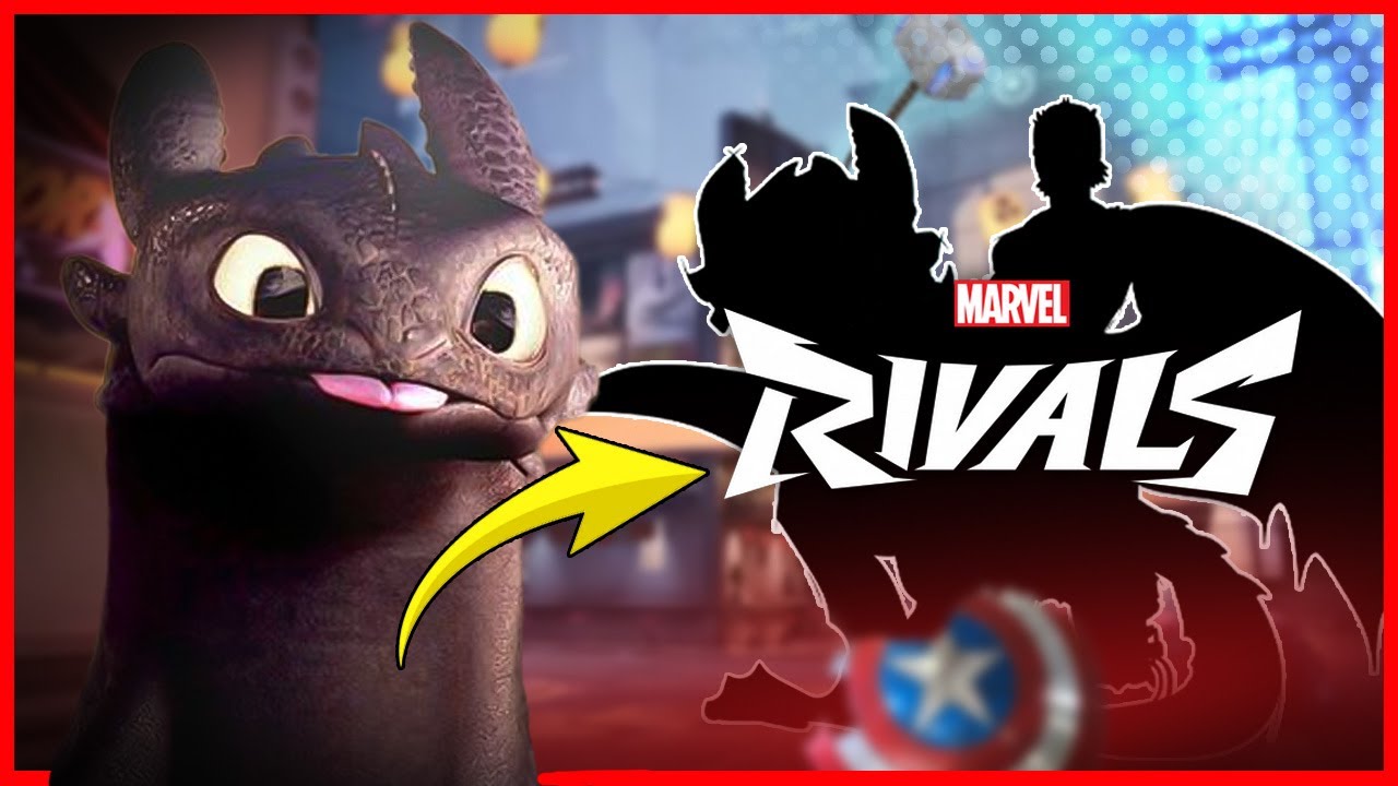 Toothless Marvel Rivals drawing hiccup and toothless from how to train your dragon in the style ...