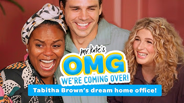 We Shock Tabitha Brown With Her DREAM Home Office Makeover 😱
