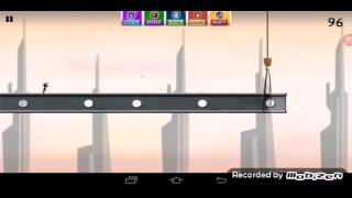 Playing stickman rooftop runner part 1/3 screenshot 3