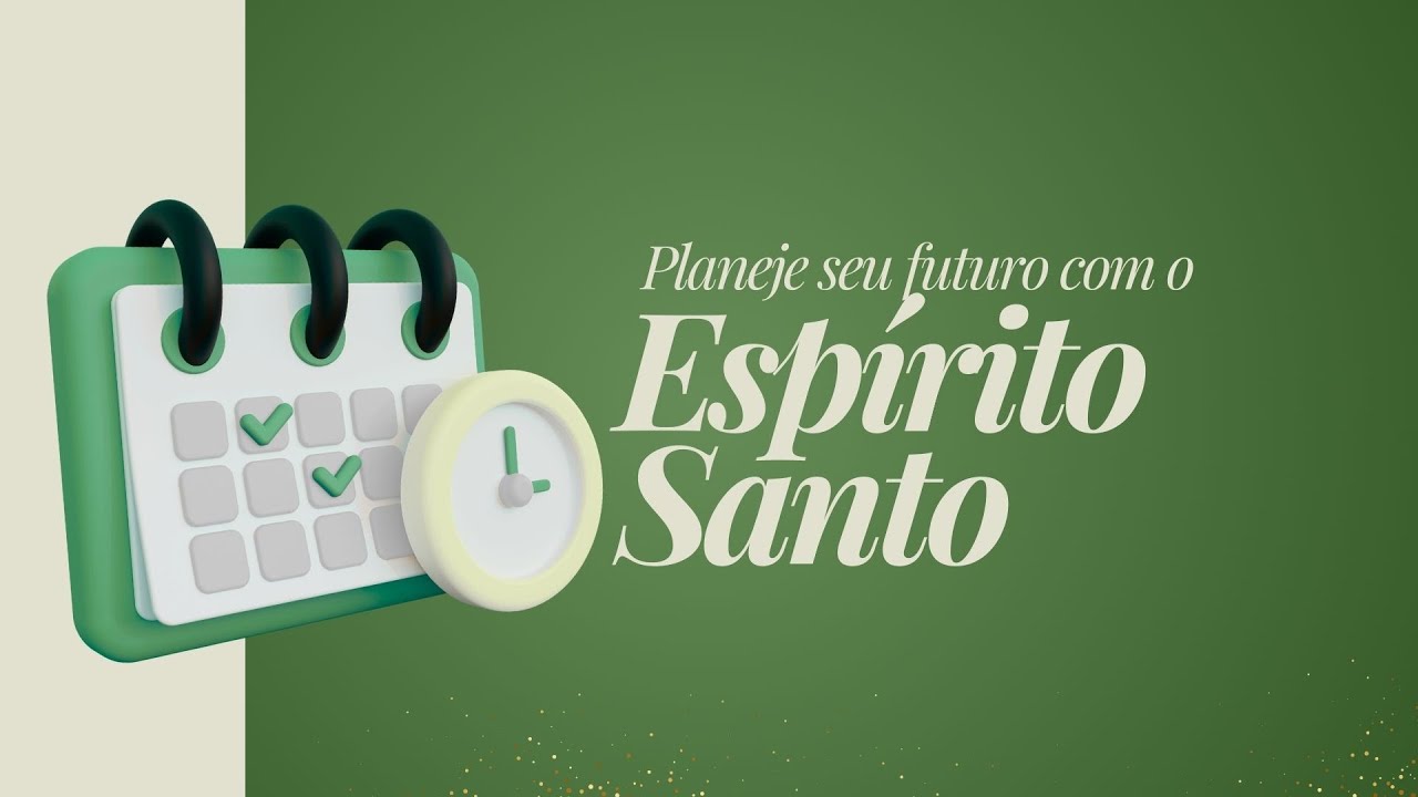 Planeje seu Futuro com o Espírito Santo | Pr. Marcos Fenelon