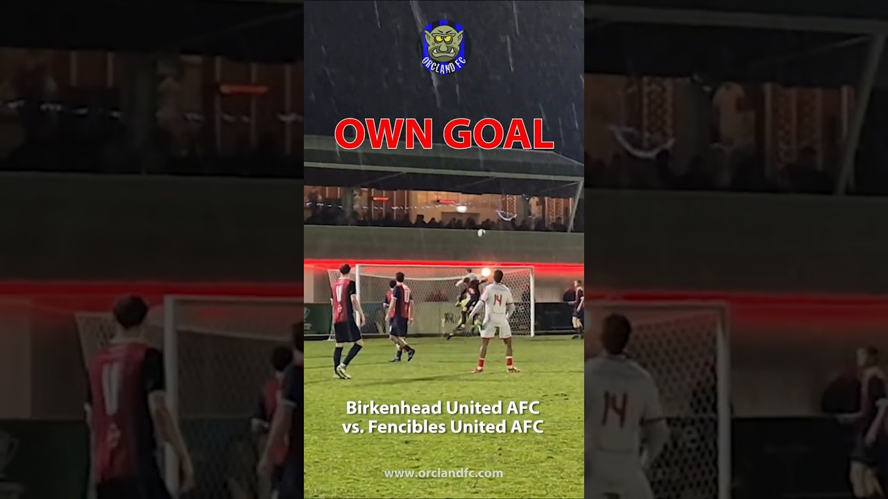 OWN GOAL | Birkenhead United AFC vs. Fencibles United AFC | Dettol Northern League New Zealand