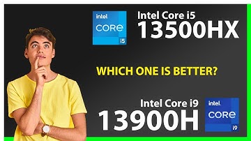 INTEL Core i5 13500HX vs INTEL Core i9 13900H Technical Comparison