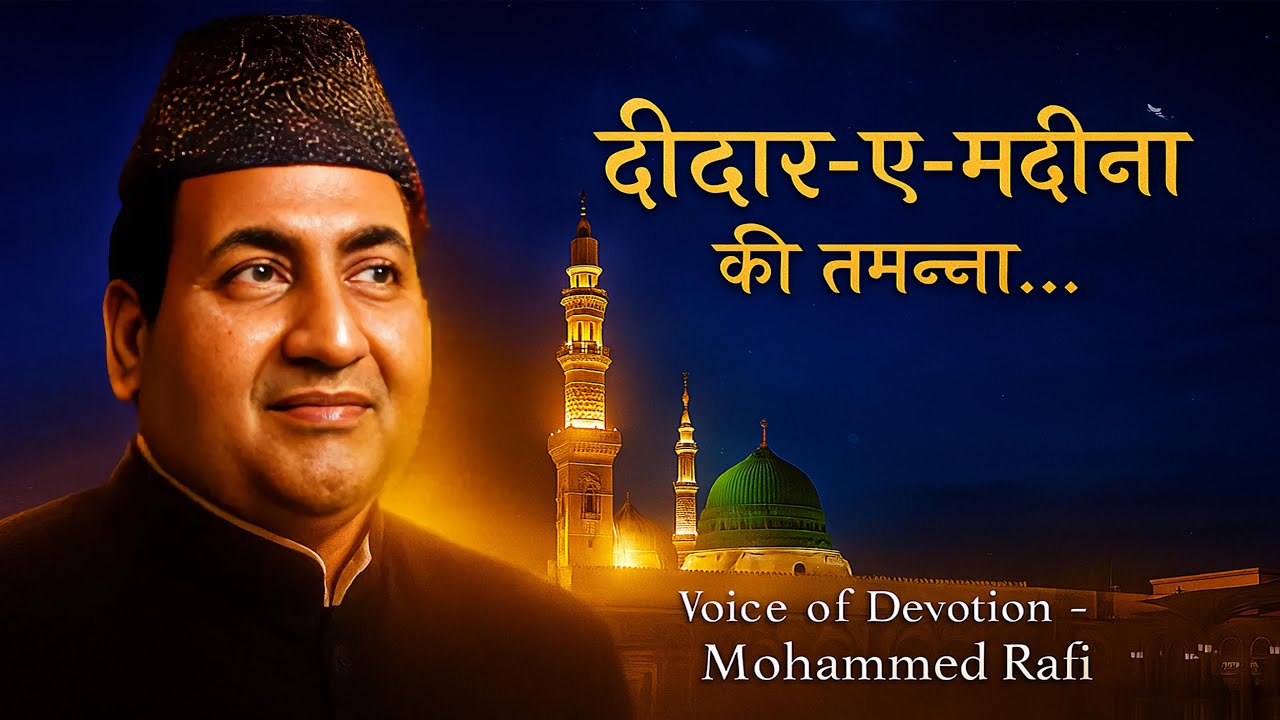 दीदार ए मदीना की तम्मना… Mohammed Rafi