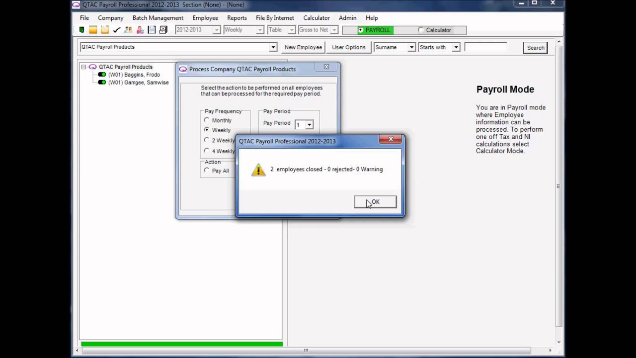 Payroll Lite Submitting - YouTube