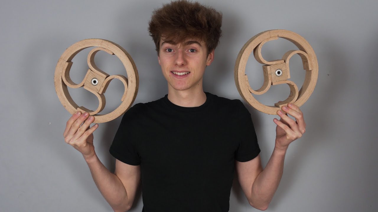 FABRIQUER CES ROUES EN BOIS ! (Trottinette partie 2/3)