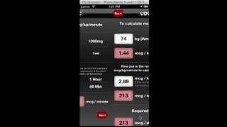 Universal Drug Calculator  (iPhone & Android app available) screenshot 5