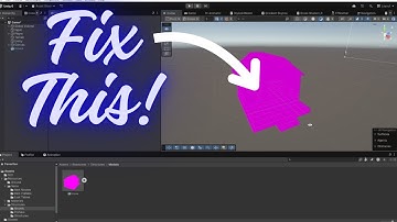 How to fix unity pink color issue