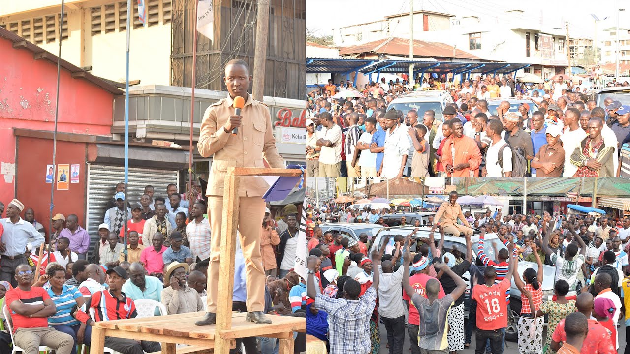 MKUTANO WA MGOMBEA UBUNGE CHAMA CHA CHADEMA JOHN PAMBALU