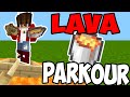 Minecraft Lava Parkour