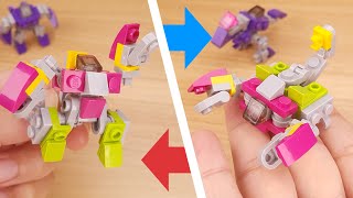 LEGO brick robot transformers tutorial - Scorpion - Scorpong