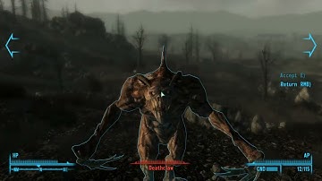 Fallout 3 first deathclaw encounter