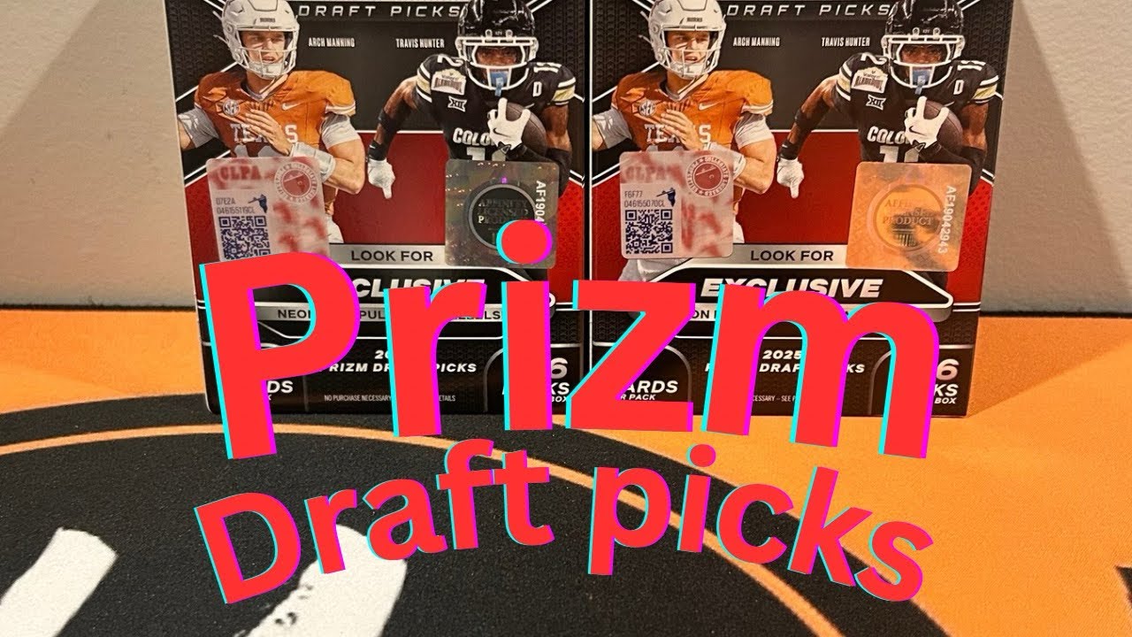 2025 Prizm Draft Picks! 🔥🔥 Blaster Gonna Be Better Than Mega Boxes??