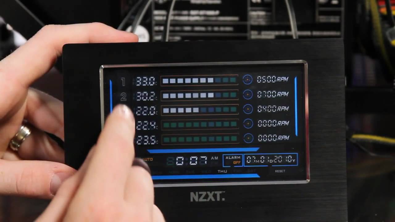 Brudgom gået vanvittigt Ciro NZXT Sentry LXE Fan Controller Review - PC Perspective - YouTube