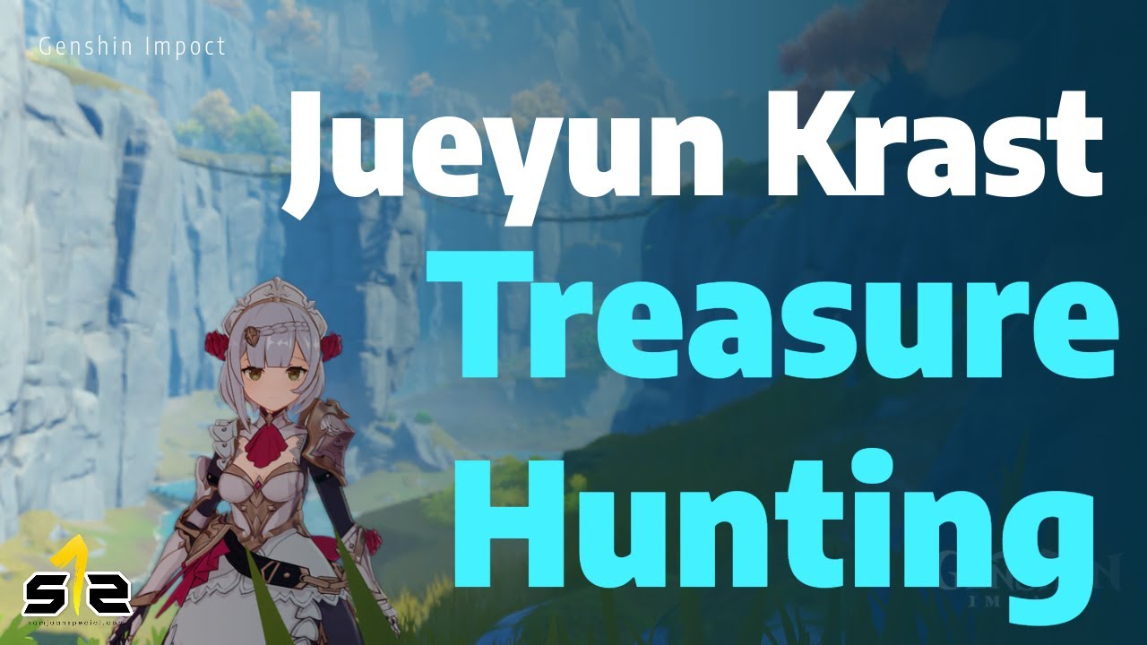 Jueyun Krast Treasure Hunting Genshin Impact YouTube
