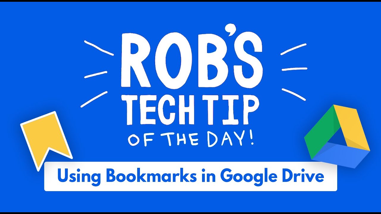 Using Bookmarks in Google Drive - YouTube