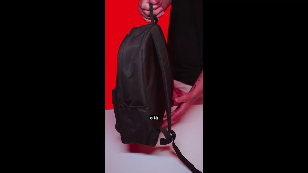 Mochila Kross Elegance Clean Black Para Notebook 15.6 - KE-BPL08