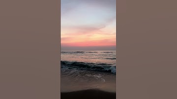Relaxing Video of a Sunrise Beach #shorts