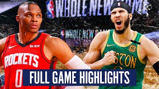 BOSTON CELTICS vs HOUSTON ROCKETS - FULL GAME HIGHLIGHTS | 2019-20  NBA Season