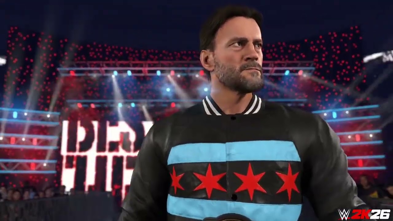 PRIMER VISTAZO DEL JUEGO WWE 2k26 con la entrada de CM PUNK 