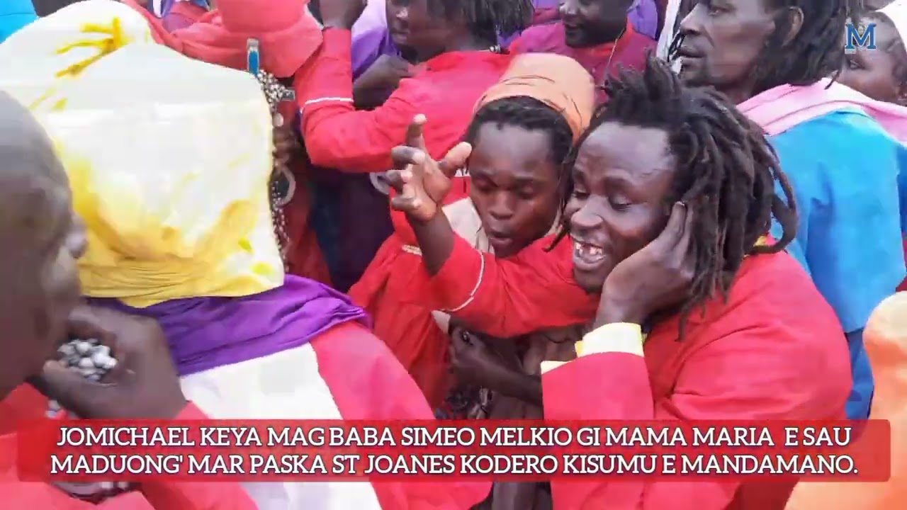Jomichael keya mag Baba Simeo e sap Paska st Joanes Kodero 2024. @legionmariamedia1