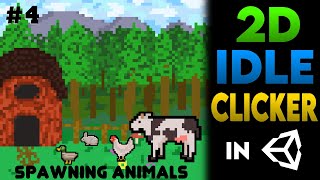 Create A 2D Idle Clicker Game in Unity! Tutorial 4 | Spawning Animals screenshot 4