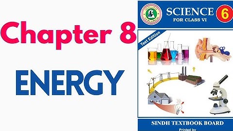 Energy , Class 6 , Sindh text book