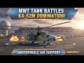 MWT Tank🚀🚁  Battles: Ka-52M Helicopter Gameplay! 🚁🔥 | The Ultimate Air Support 