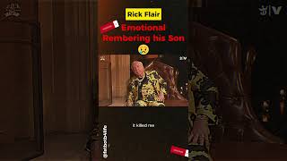 SAD Rick Flair remembers his son #clubshayshay #shannonsharpe #rickflair