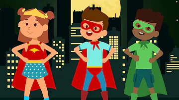 Super Me Song, Super Hero Adventure- Kids Yoga and Mindfulness with Bari Koral