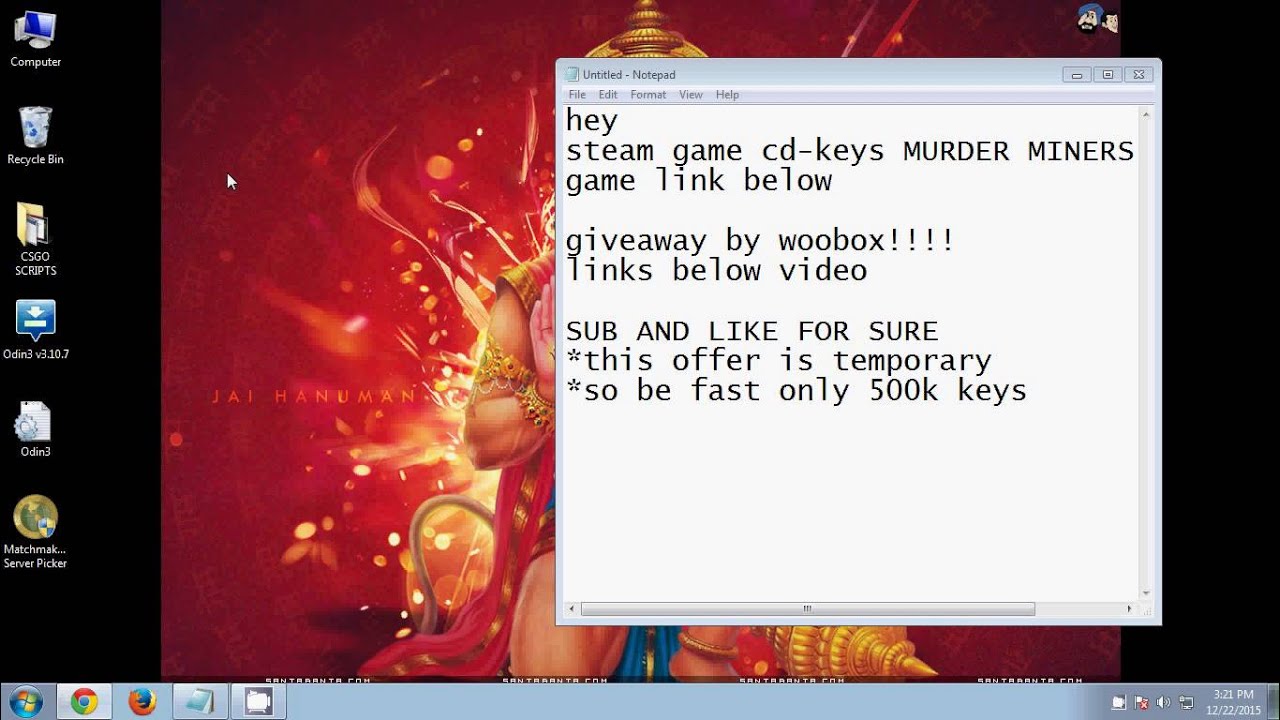 STEAM GAME FREE DEC 2015 CD KEYS (LIMITED)by woobox - YouTube