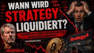 Strategy bald Liquidiert? BTC unter Einkaufspreis, welche Folgen? 