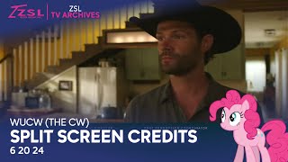 Incomplete The Cw Wucw Split Screen Credits - 06202024