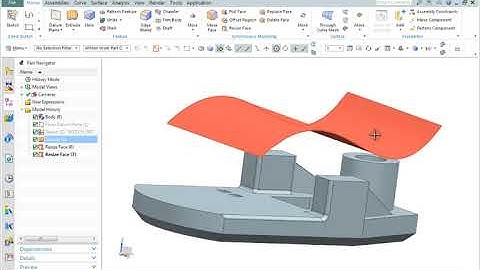 Synchronous on NX : Resize Face and Replace Face