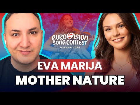Eva Marija - Mother Nature Reaction! | Eurovision 2026 Luxembourg 🇱🇺 | #unitedbymusic