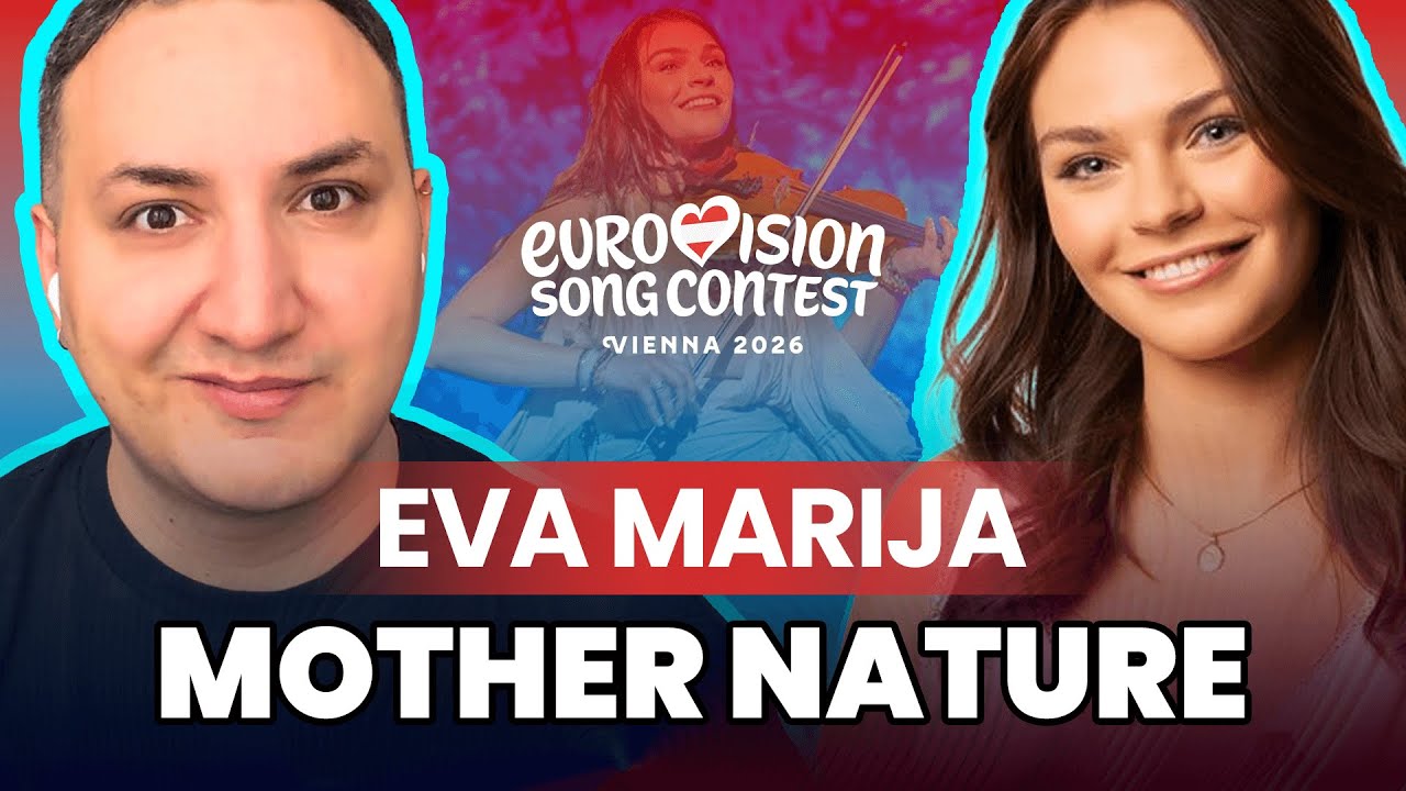 Eva Marija - Mother Nature Reaction! | Eurovision 2026 Luxembourg 🇱🇺 | 