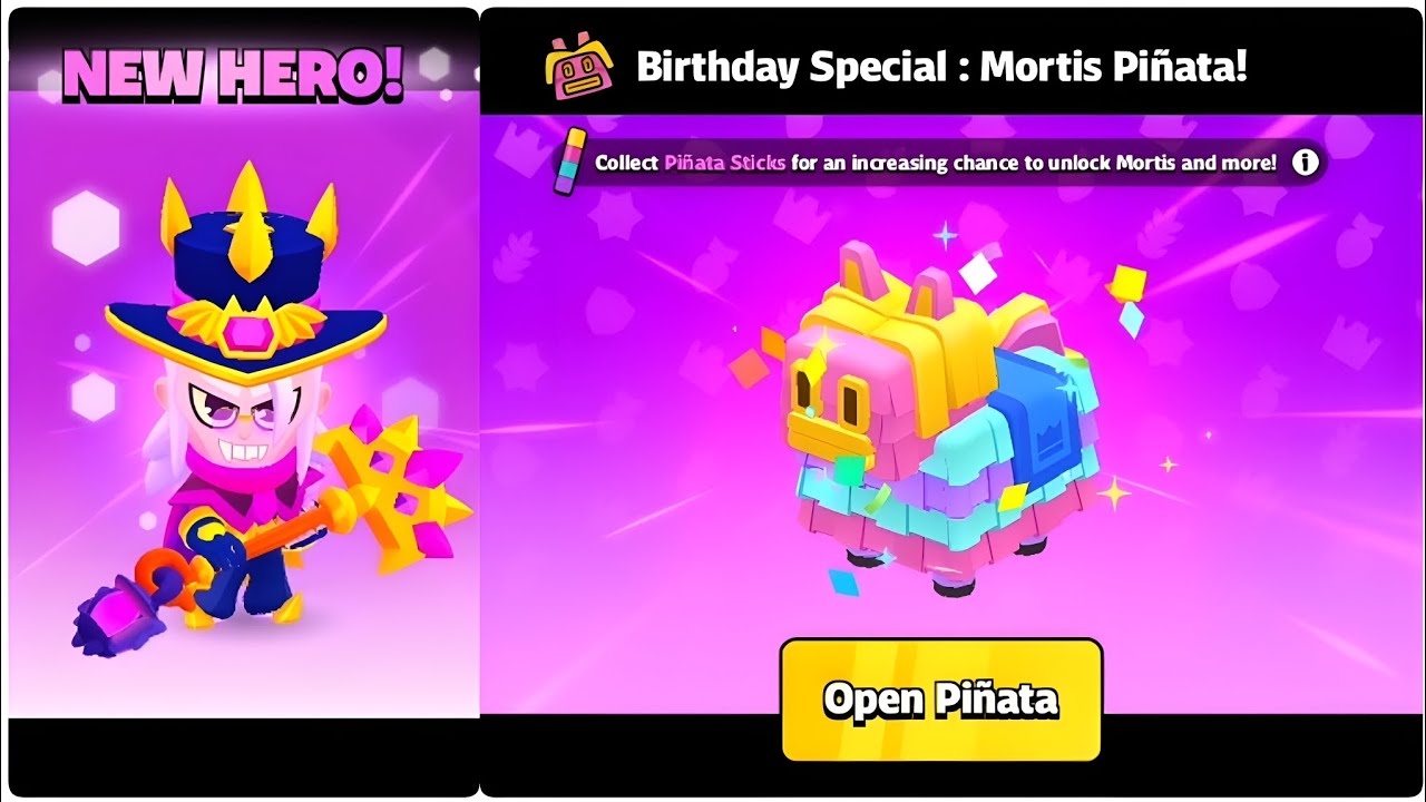 The Birthday Special : Mortis Piñata event is completed!