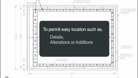Engineering graphics || Introduction to sheets and sheets layout ||