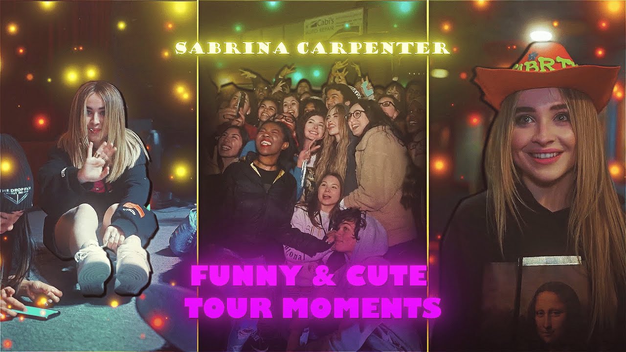 Sabrina Carpenter Funny & Cute Tour Moments