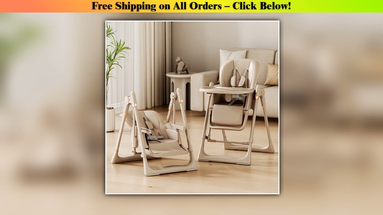 New Foldable Baby Dining Chair Multi functional Home Children's Dining Chair Portable Baby Dining