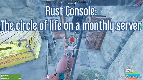 Rust Console: Joining server mid-month for a few hours (duo). I