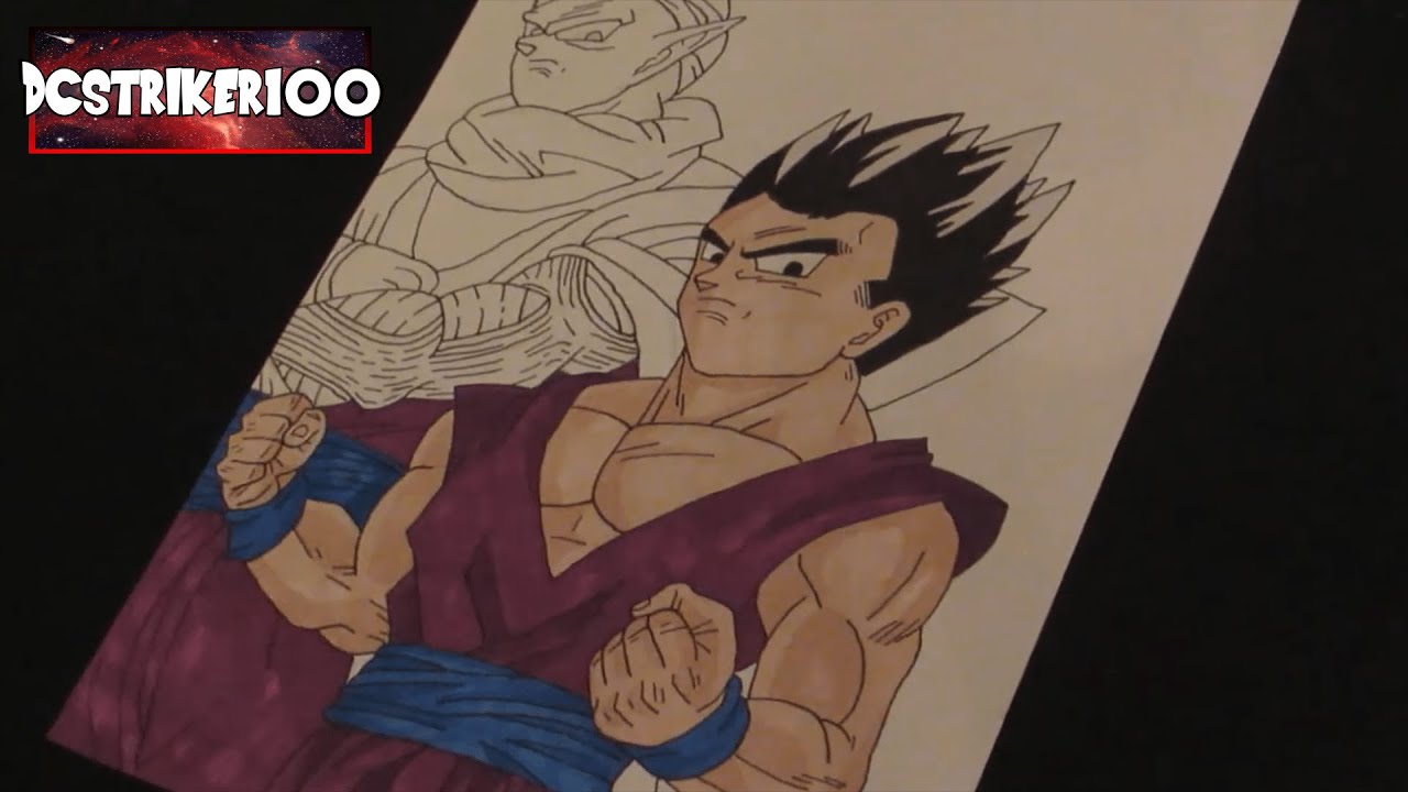 Dragon Ball Super [Manga] Gohan and Piccolo Speed Drawing YouTube