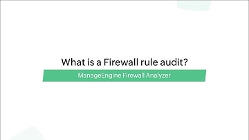 Firewall Rule Audit | Enhance Security and Optimize Performance