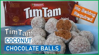 Chocolate Balls With Coconut Pang Negosyo Ideas 3 Ingredients My Munchkins Version
