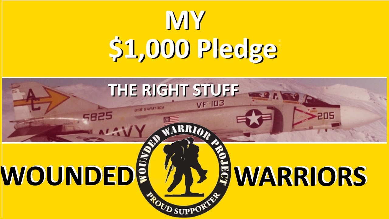 My Pledge to Donate $1,000 to Wounded Warriors Project - YouTube