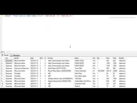 Sql query select data between dates | select data order by date | #sqlqueries #database #sqlserver