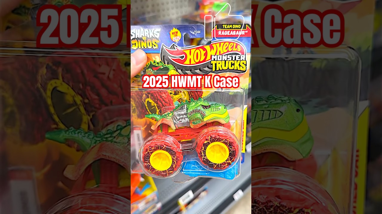 CRISP! I stumbled on the NEW HWMT K Case! 2025 - Monster Trucks! 