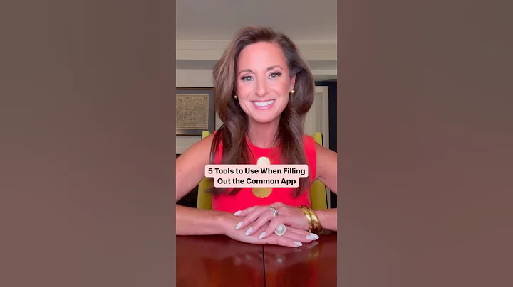 5 Tools to Use When Filling Out the Common App #collegeapplications #commonapp #collegeadmissions