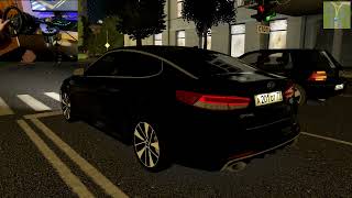 City Car Driving - Kia Optima 2016 2.0 GT | Thrustmaster T300RS screenshot 3