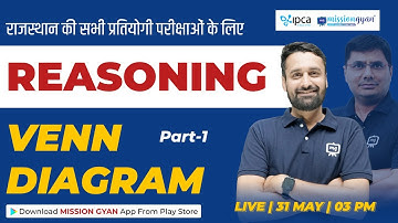 Reasoning for All Rajasthan Exams | Venn Diagram | IMP Questions | Rajasthan New Vacancy 2023